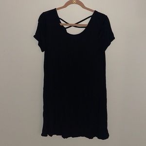 Black T-shirt Dress